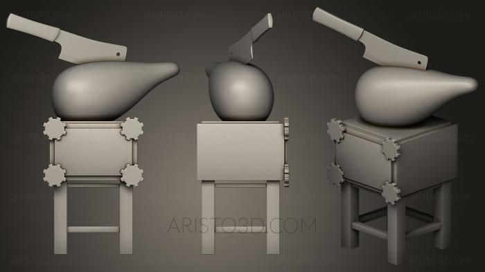 Miscellaneous figurines and statues (STKR_0131) 3D model for CNC machine